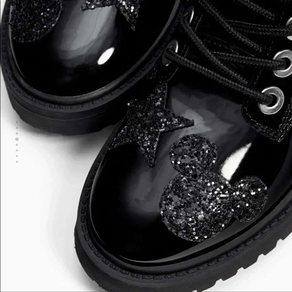 Zara Girls Mickey Mouse Boots